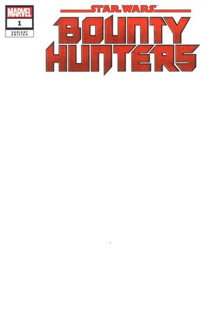 Star Wars Bounty Hunters #1 (Blank cover)