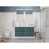 BelBagno UNO-1200-4C-SO-AO База под раковину подвесная с фрезерованными ручками по всей длине фасада с четырьмя выкатн. ящ., Голубой Матовый, 1200x455x608