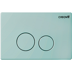 Creavit Terra GP9002.09 Кнопка для инсталляции, цвет: зелёный фото