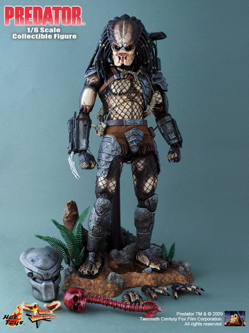 Фигурка Хищник в джунглях из фильма Хищник Эксклюзив Hot Toys 1/6