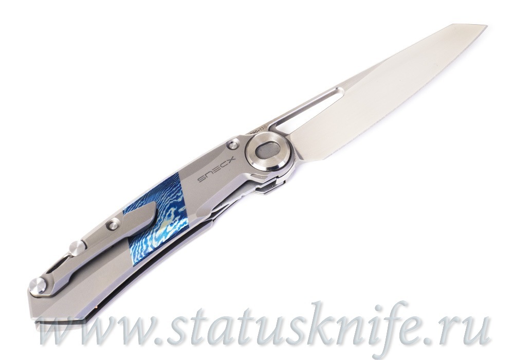 Нож CKF/Snecx knife collab (Timascus Azure)