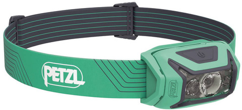 Картинка фонарь налобный Petzl Actik 2022 зеленый - 1