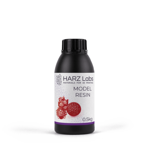 Фотополимер HARZ Labs Model Resin, вишневый (0,5 кг)