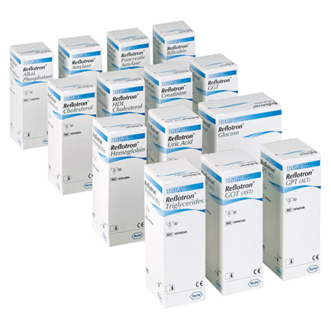 10745081202 Рефлотрон Гамма-ГТ (Reflotron GammaGT) 30 шт/уп /Roche Diagnostics GmbH, Germany/Рош Диагностикс ГмбХ, Германия/