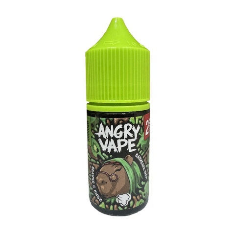 Жидкость Angry Vape Salt 2% ULTRA 30 ml - Копибара (яблоко с киви)