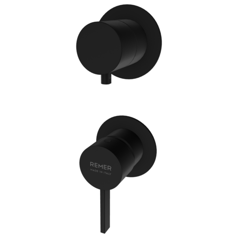 Remer Metrica MC93PWBNO Смеситель для душа, цвет: чёрный