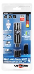 Фонарь аккумуляторный T350FR с фокусировкой ANSMANN LED