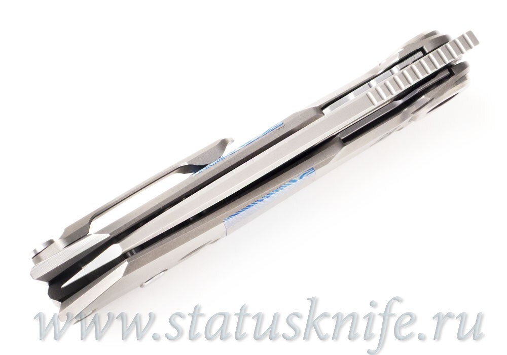 Нож CKF/Snecx knife collab (Timascus Azure)
