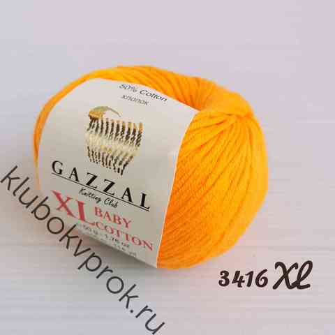 GAZZAL BABY COTTON XL 3416XL, Апельсин