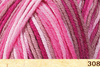 Пряжа Fibranatura Bamboo Jazz Multi 308 (Розовый,пудра,фуксия)