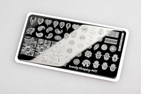 Пластина Arti for you with Swanky Stamping 05