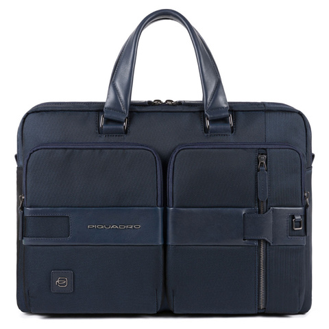 Сумка Piquadro Tokyo CA4470S107/BLU тёмно-синий, материал: кожа натуральная