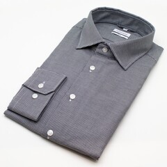 Сорочка мужская Seidensticker Slim Fit 01.641960-19 черно-белая из фактурной ткани
