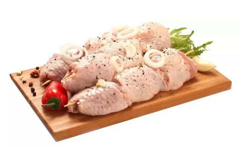 Шашлык из куриной грудки замороженный, 1кг