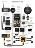 Полётный контроллер HolyBro Pixhawk 6C (пластиковый корпус, sku 11054)