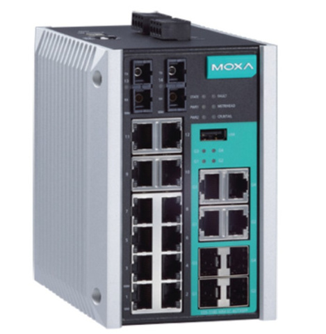 Коммутатор управляемый MOXA EDS-518E-MM-SC-4GTXSFP-T