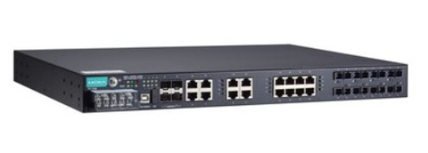 Коммутатор управляемый MOXA PT-7528-8SSC-16TX-4GSFP-HV-HV
