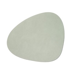 Подстановочная салфетка фигурная 37x44 см LindDNA NUPO olive green 983572