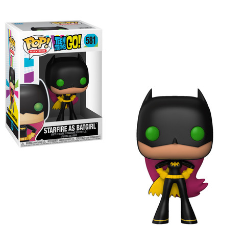 Коллекционная фигурка Funko POP! Teen Titans GO!: Starfire as Batgirl (581)
