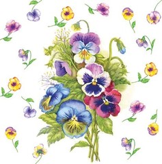 Салфетки для декупажа трехслойные, 33*33 см,