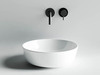 Ceramica Nova Element CN6013 Умывальник чаша накладная круглая, 41.5x41.5, цвет: белый