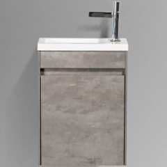 BelBagno Pietra Mini PIETRA MINI-460-1A-SO-SCM-L Тумба под раковину подвесная, 45.4x25.7, цвет: серый фото