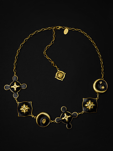 Колье Корнефорос, серебро 925, позолота 18k 7