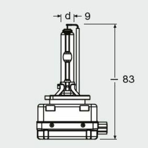 Лампа ксеноновая D3S OSRAM XENARC CLASSIC 1 шт. 66340CLC
