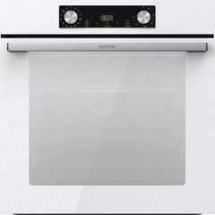 Электр. духовой шкаф Gorenje BOS6737E09WG, 77 л, белый, каталитическая очистка