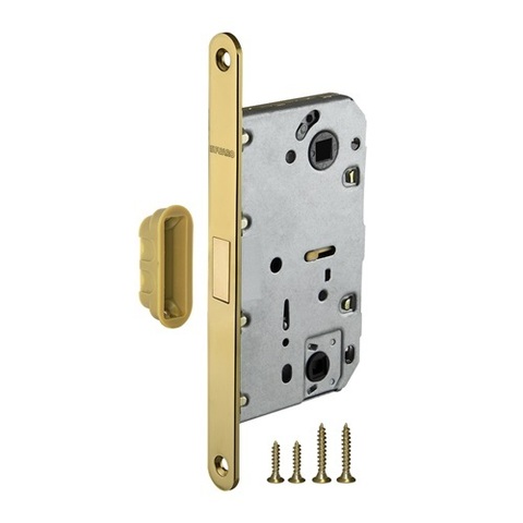 Защелка врезная магнитная FUARO M96WC-50 GOLD-24 золото 24K /47435/