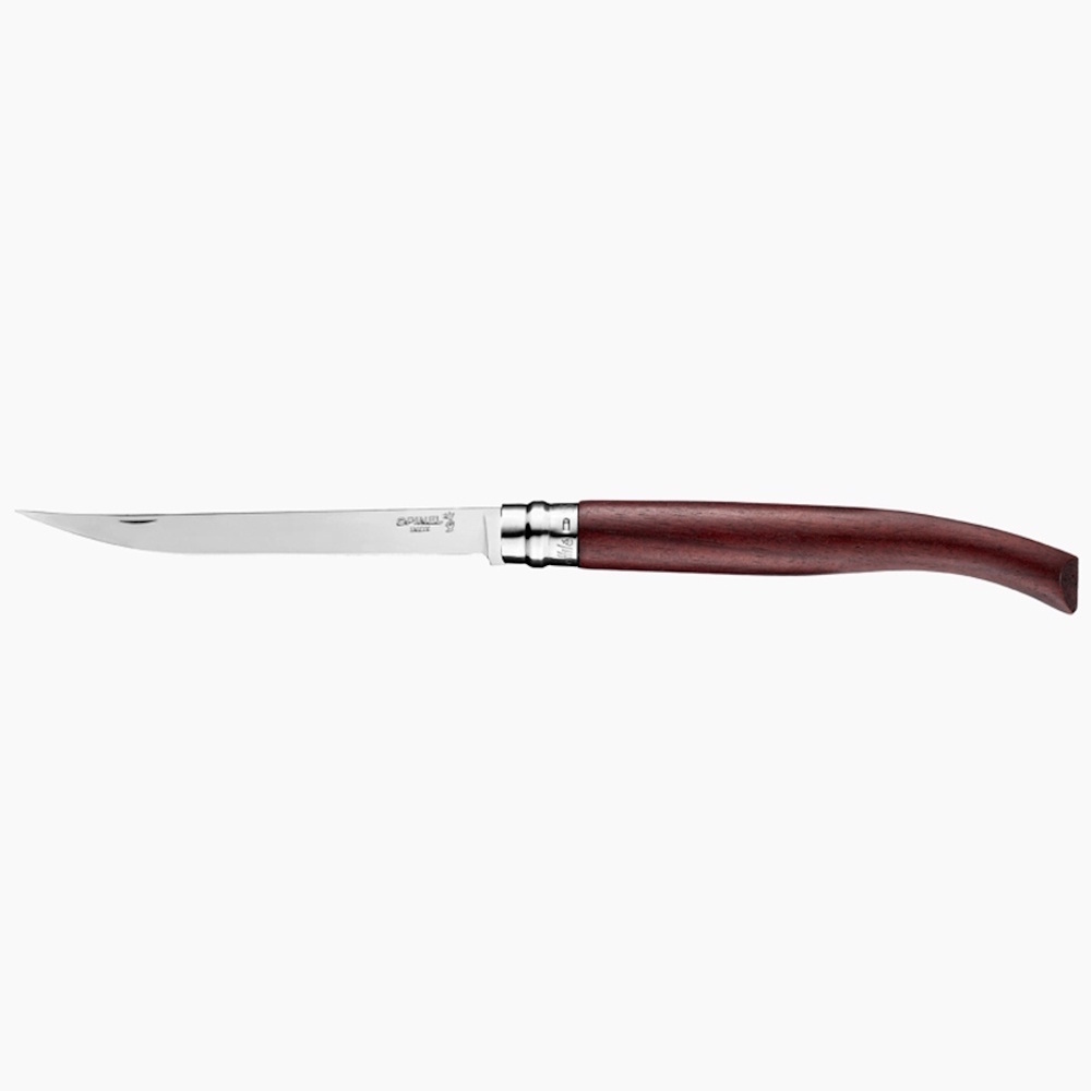 Нож складной филейный Opinel №15, сталь Sandvik 12C27, рукоять бубинга