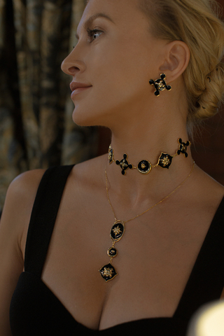 Колье Корнефорос, серебро 925, позолота 18k 4