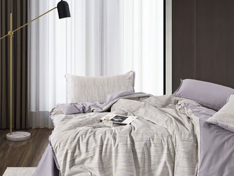 Постельное бельё Asabella 2208-6 фланель (евро) - купить