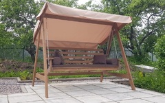 Садовые качели из дерева O-Zone XL