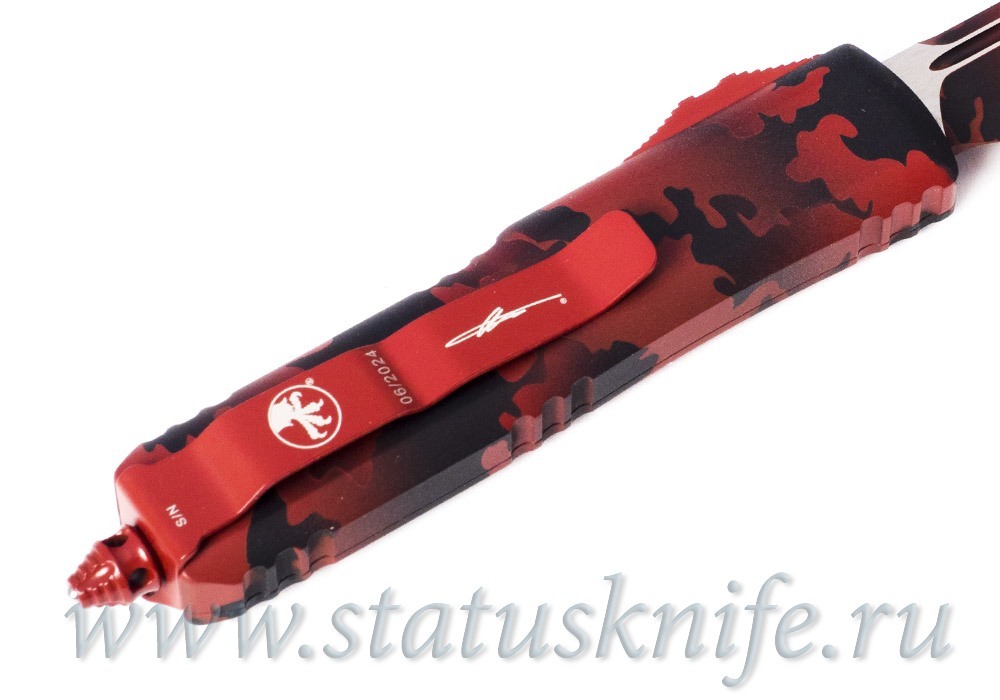 Нож Microtech UTX-85 231-1RCS Full Red Camo