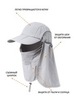 Картинка кепка Skully Wear YFM-209 light gray - 11