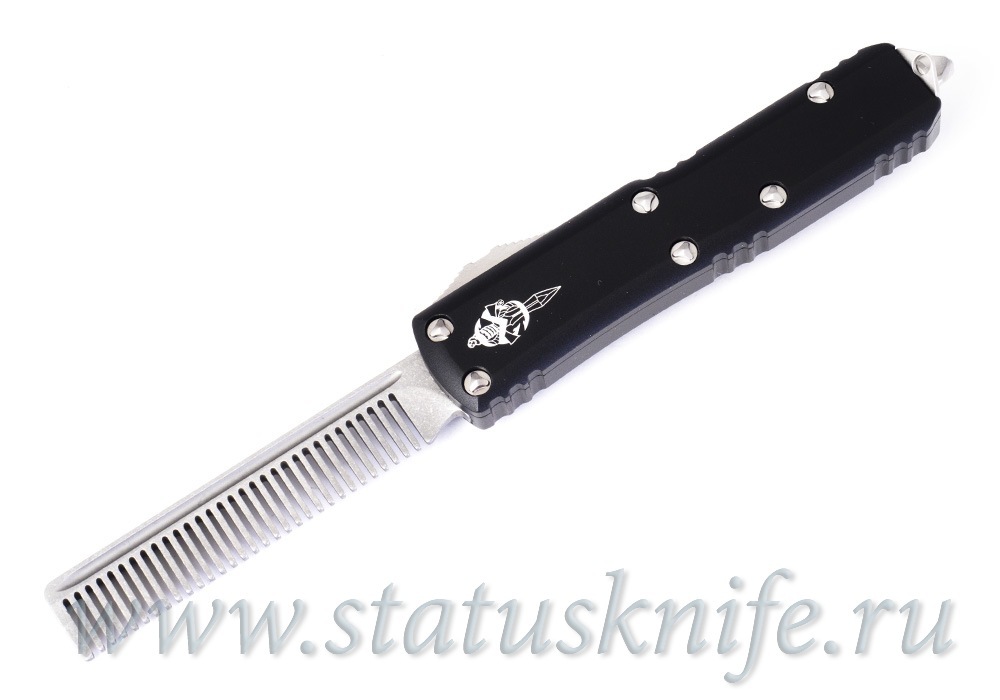 Microtech Tactical Beard Comb Stonewash Fine Tooth