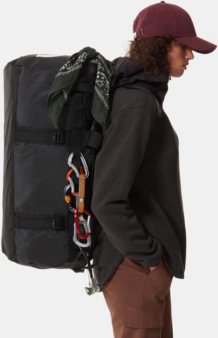Картинка баул The North Face base camp duffel m Black-White - 3