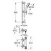 GROHE Grohtherm 1000 34783000 Термостат с душевым гарнитуром