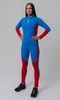 Nordski Active лыжный гоночный комбинезон синий-красный - 3