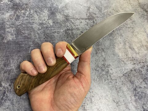Нож Скиннер Большой, сталь К340, рукоять Орех