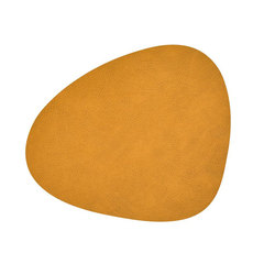 Подстановочная салфетка фигурная 37х44 см LindDNA HIPPO curry 981091