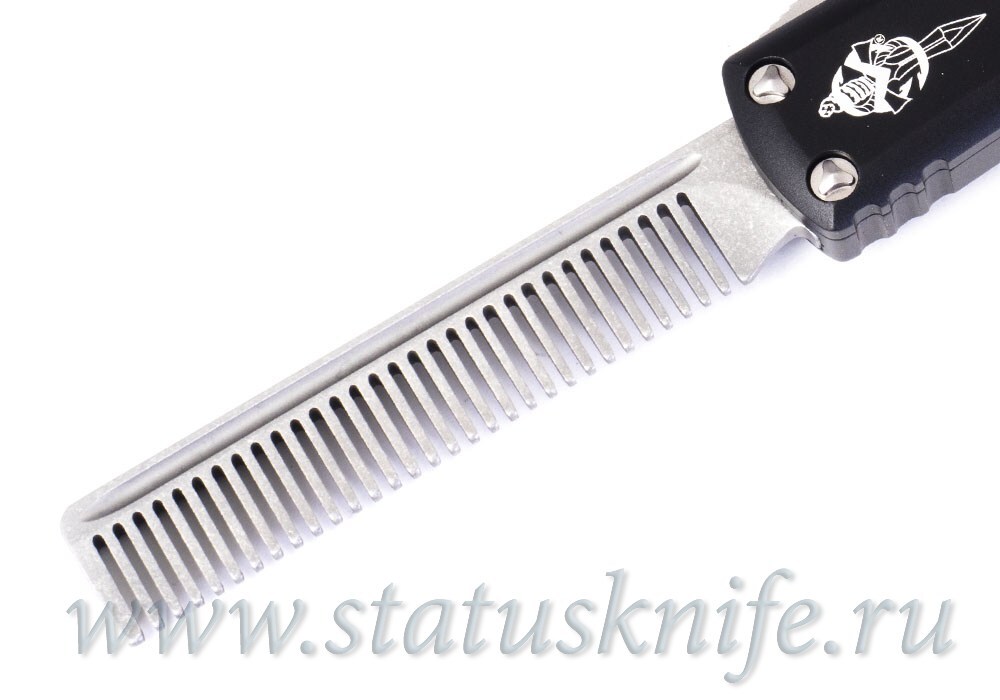 Microtech Tactical Beard Comb Stonewash Fine Tooth