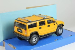 Hummer H2 SUV yellow Cararama 1:43