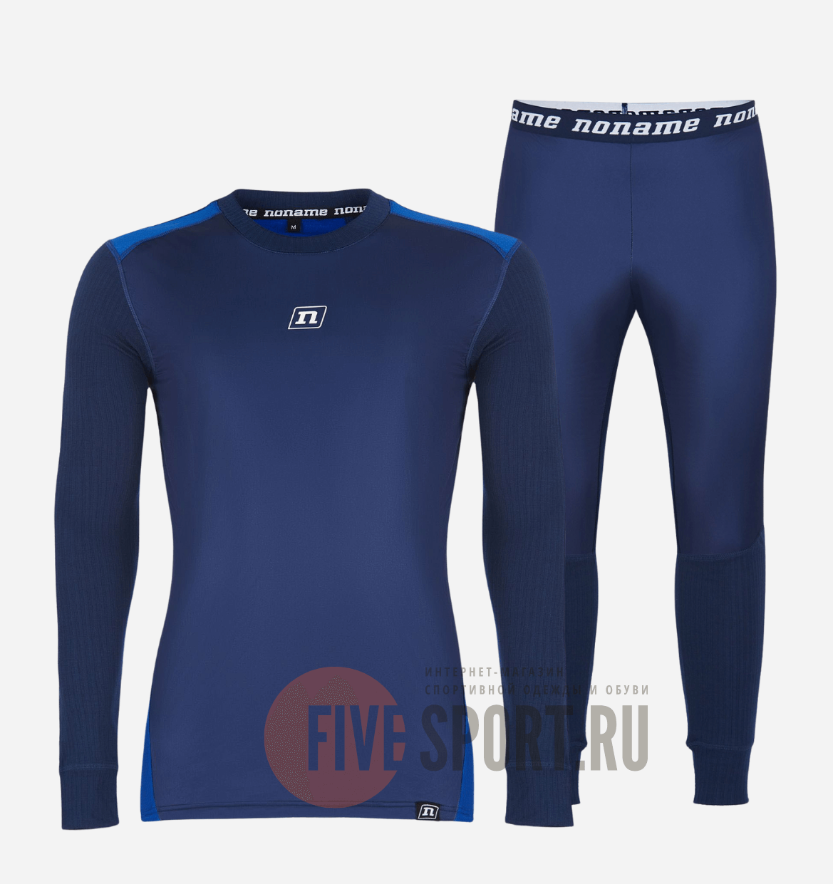 Детский комплект термобелья с ветрозащитой Noname Jr Arctos WS 22 navy-blue