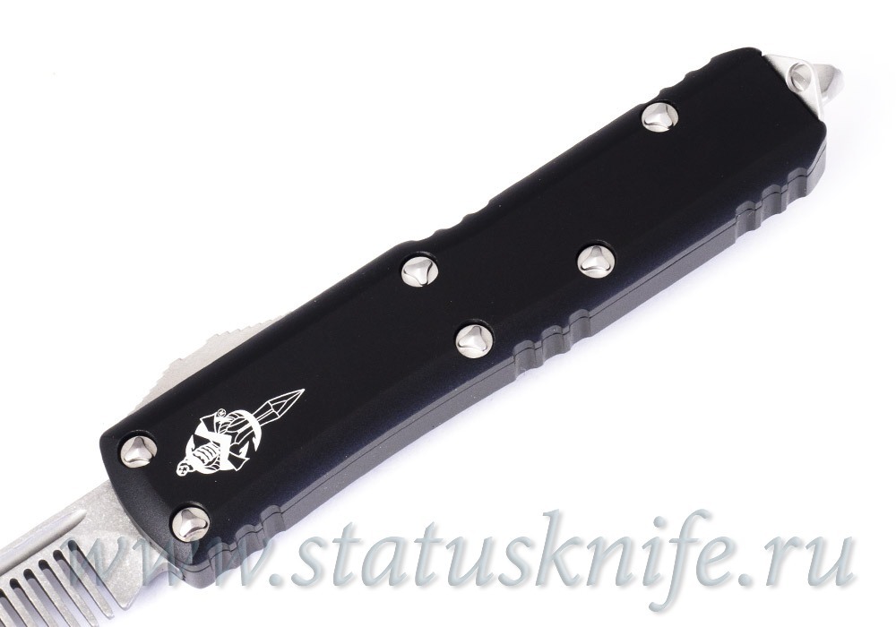Microtech Tactical Beard Comb Stonewash Fine Tooth