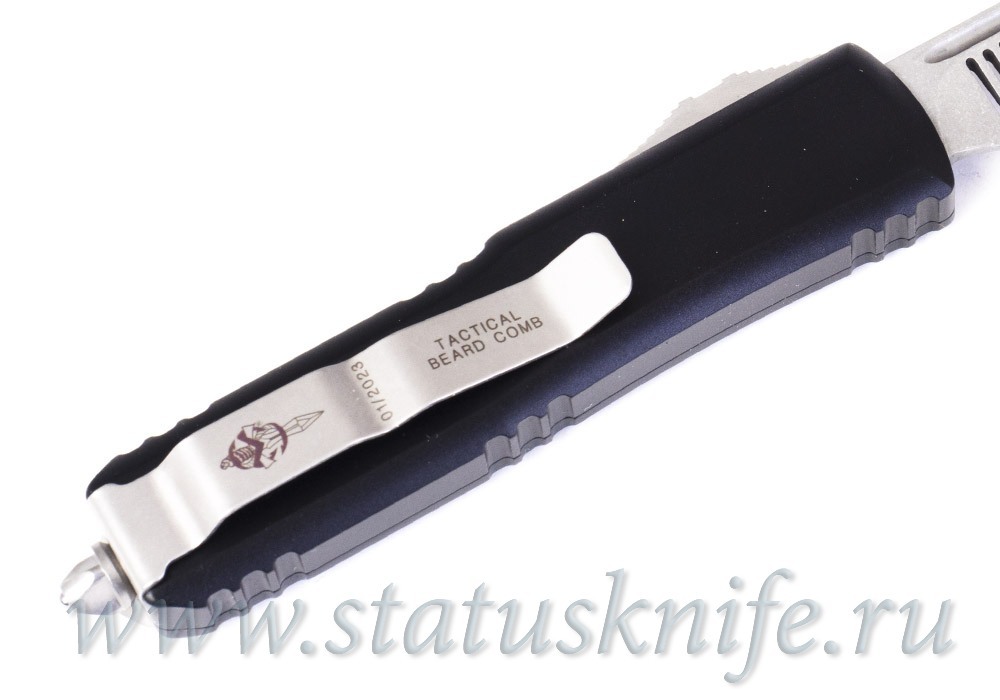 Microtech Tactical Beard Comb Stonewash Fine Tooth