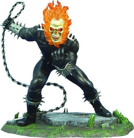 Фигурка Призрачный гонщик — Ghost Rider Statue