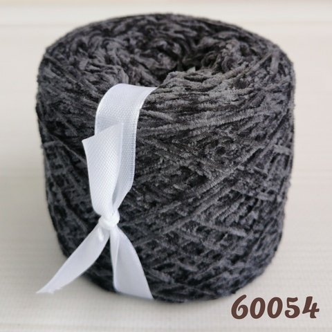 Велюр бобинный 600м/100гр (1,5мм) 60054, Графит