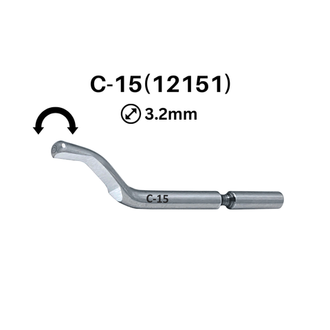 Лезвие для фаскоснимателя d.3,2мм С-15 HSS CP GRATEX 12151